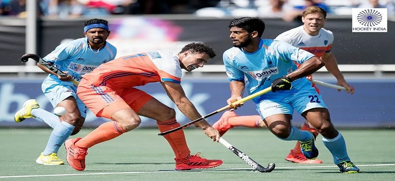 India Under-21 men's hockey team lose to the Netherlands 3-2