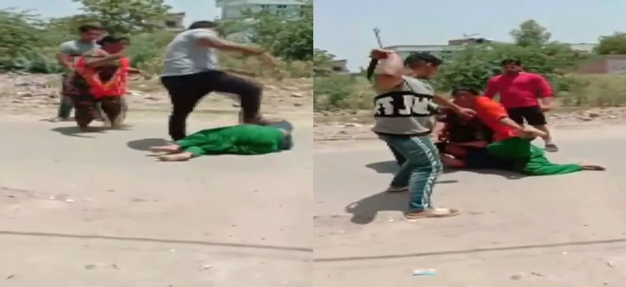Dragged out of house, woman brutally thrashed, punched in stomach over unpaid loan 