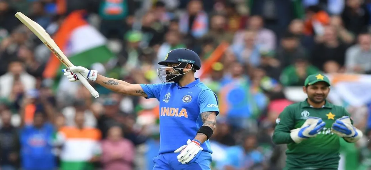 Virat Kohli suffers ultimate DRS brainfade in India vs Pakistan World Cup clash