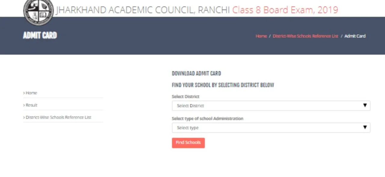 Jharkhand JAC Board Class 8th Admit Card 2019 released, visit jac.jharkhand.gov.in to download