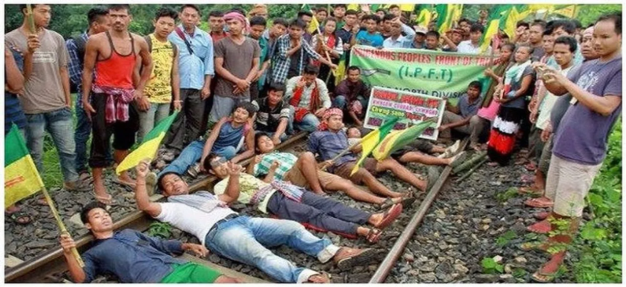 Tripura: Rift in alliance as IPFT alleges BJP behind attacks on its supporters