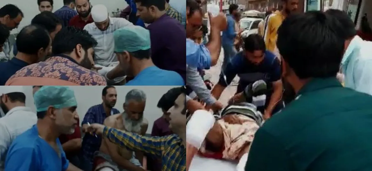 Terrorists attack police station in Pulwama with grenade, 9 civilians injured 