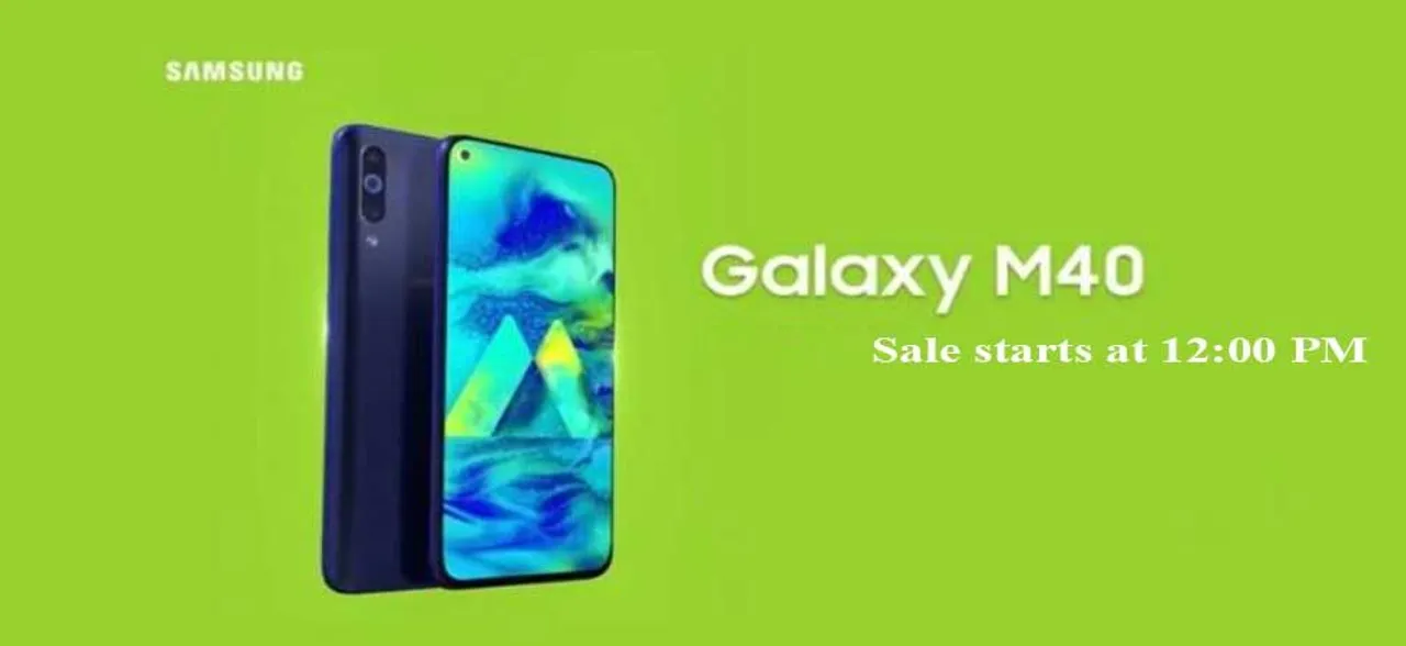 Samsung Galaxy M40 goes on sale today, check out price, features and offers