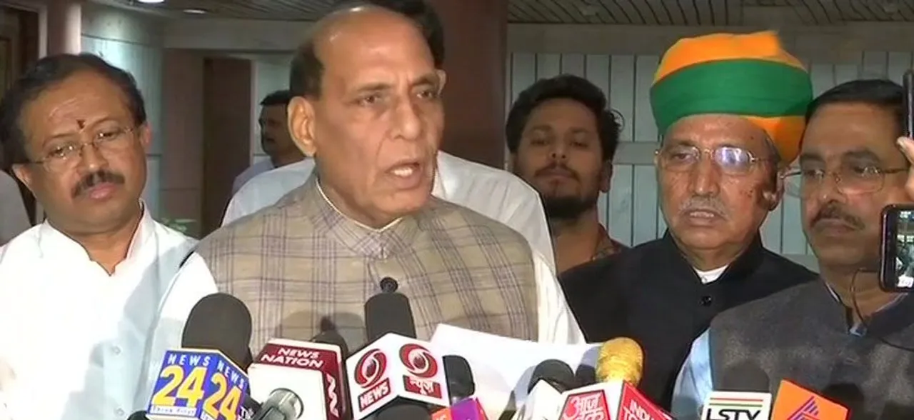 Most parties supported idea of 'one nation, one election': Rajnath Singh after all-party meet