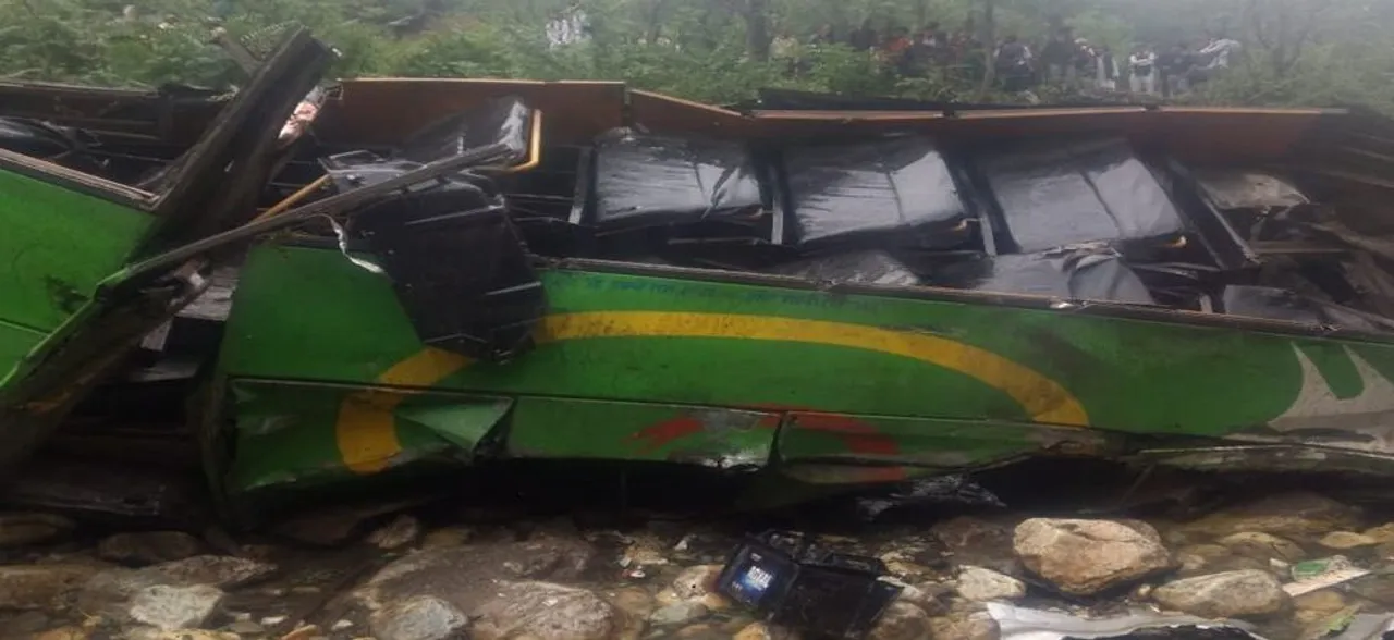 44 killed, 34 injured as bus falls into gorge in Himachal Pradesh's Kullu 