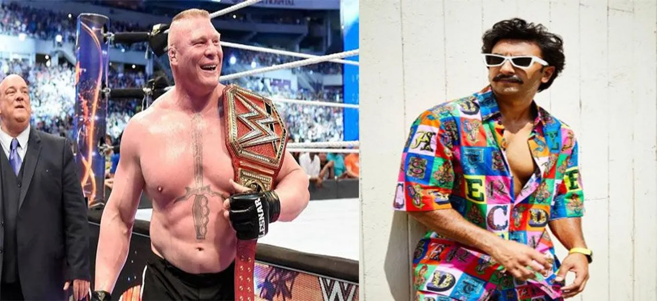 Ranveer Singh gets legal notice from WWE superstar Brock Lesnarâ€™s advocate