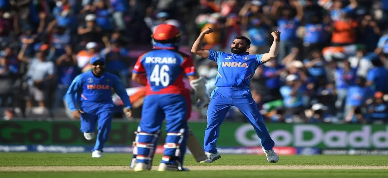 Mohammed Shami's hat-trick gives India nail-biting 11-run win against brave Afghanistan