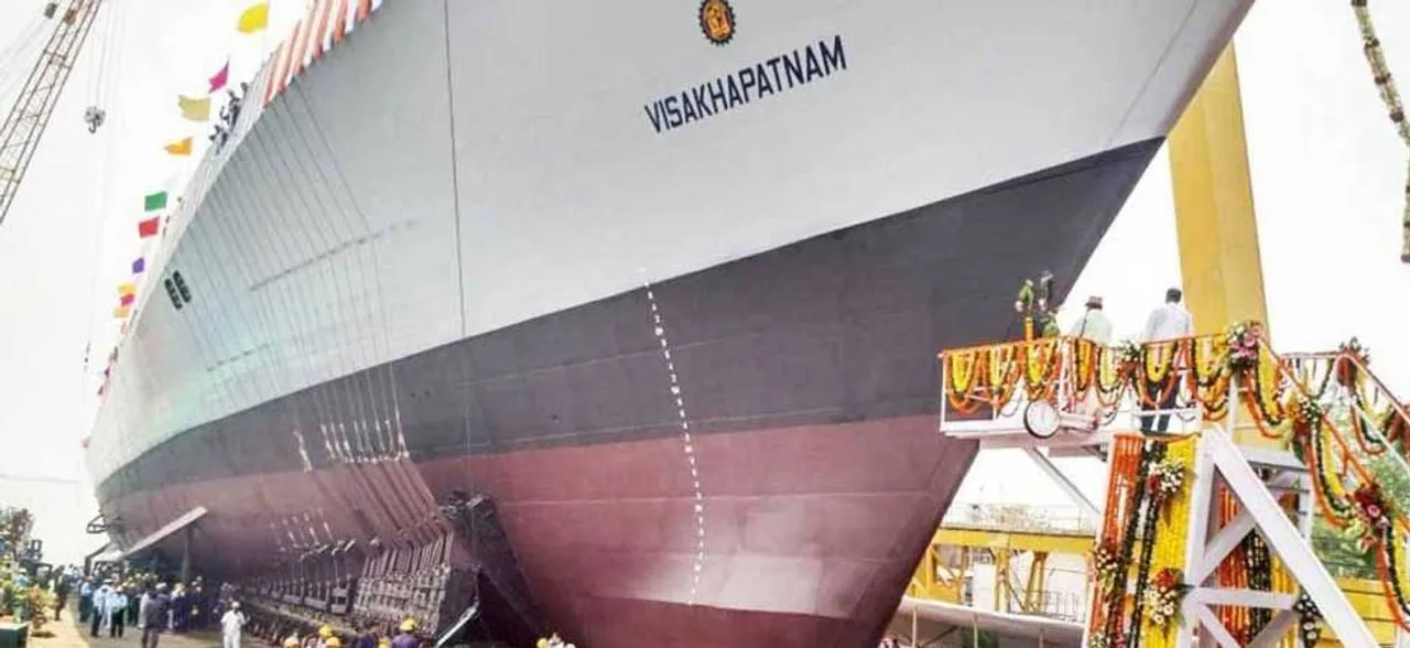 No impact of fire on completion schedule of warship 'Visakhapatnam': Officials