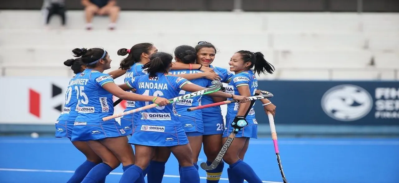Indian women's hockey team beats Chile, secures berth in Olympic Qualifiers final round