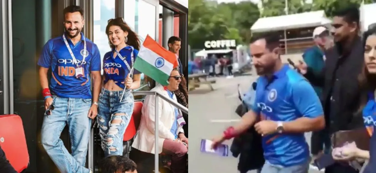 Saif Ali Khan hurled with insults at India vs Pakistan match, hereâ€™s what happened next â€“ watch VIDEO 