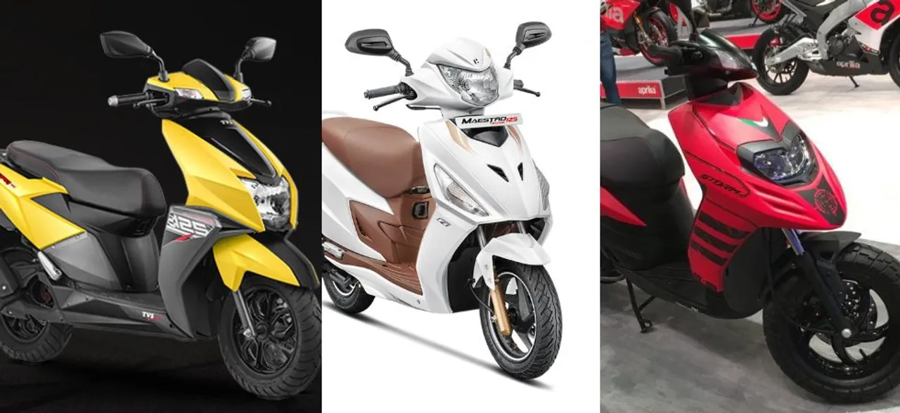TVS NTorq 125 Vs Aprilia Storm 125 Vs Hero Maestro Edge 125: Comparison on specification front 