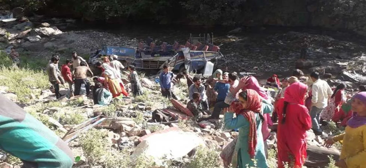33 killed, 7 injured as bus falls into deep gorge in Jammu and Kashmir's Kishtwar