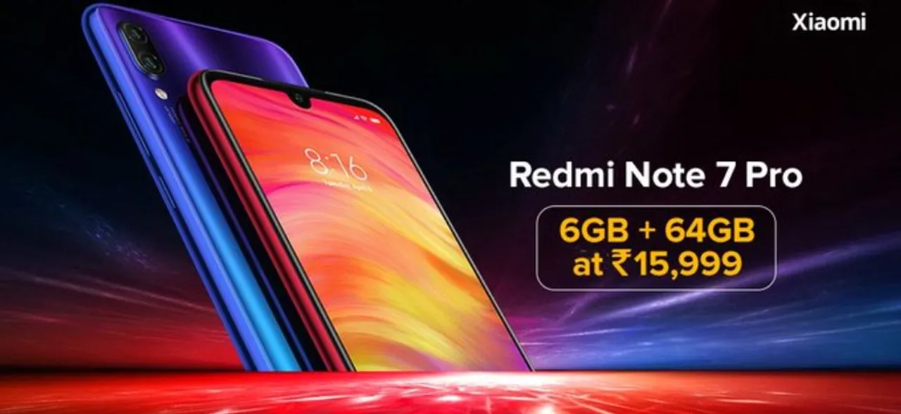 Xiaomi Redmi Note 7 Pro with 6GB RAM, 64GB storage model launched in India: Sale starts TODAY