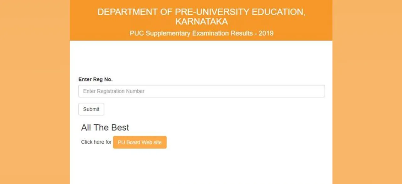 Karnataka 2nd PUC Supplementary Result 2019 Declared at karresults.nic.in, Direct Link Here