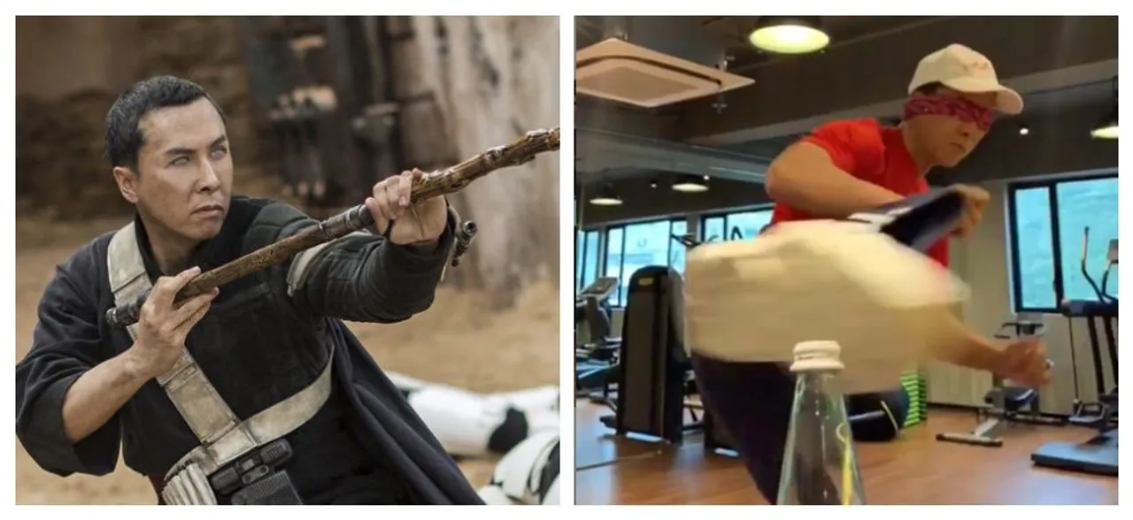 Jason who? â€˜Rogue One: A Star Wars Storyâ€™ star Donnie Yen does #BottleCapChallenge blindfolded