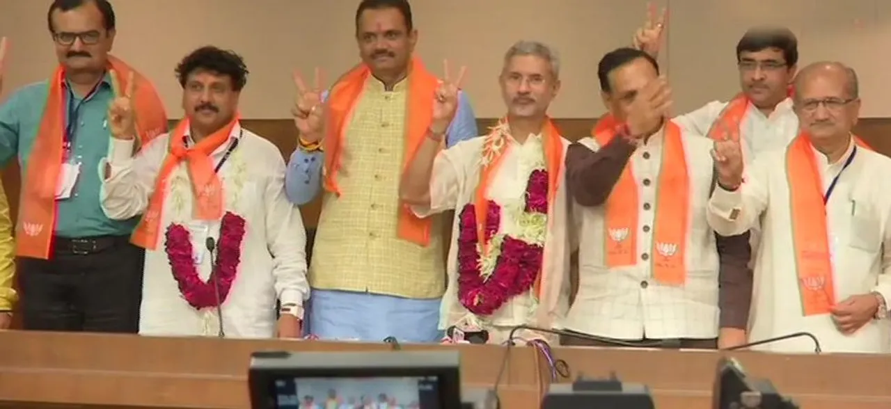 BJP's S Jaishankar, Jugalji Thakor win Rajya Sabha by-poll from Gujarat: CM Vijay Rupani