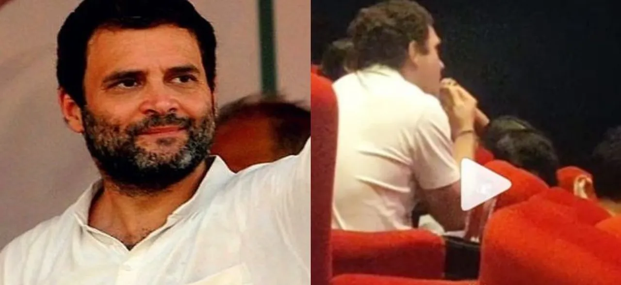 In Video: Rahul Gandhi watches Ayushman Khuranna's Article 15 at movie theatre with commoners