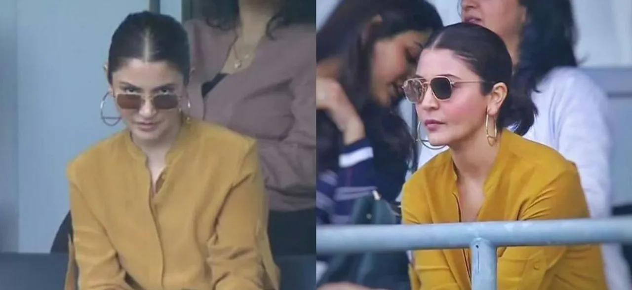 Anushka Sharma asking what is the signal for four at India vs Sri Lanka World Cup Match inspires hilarious memes