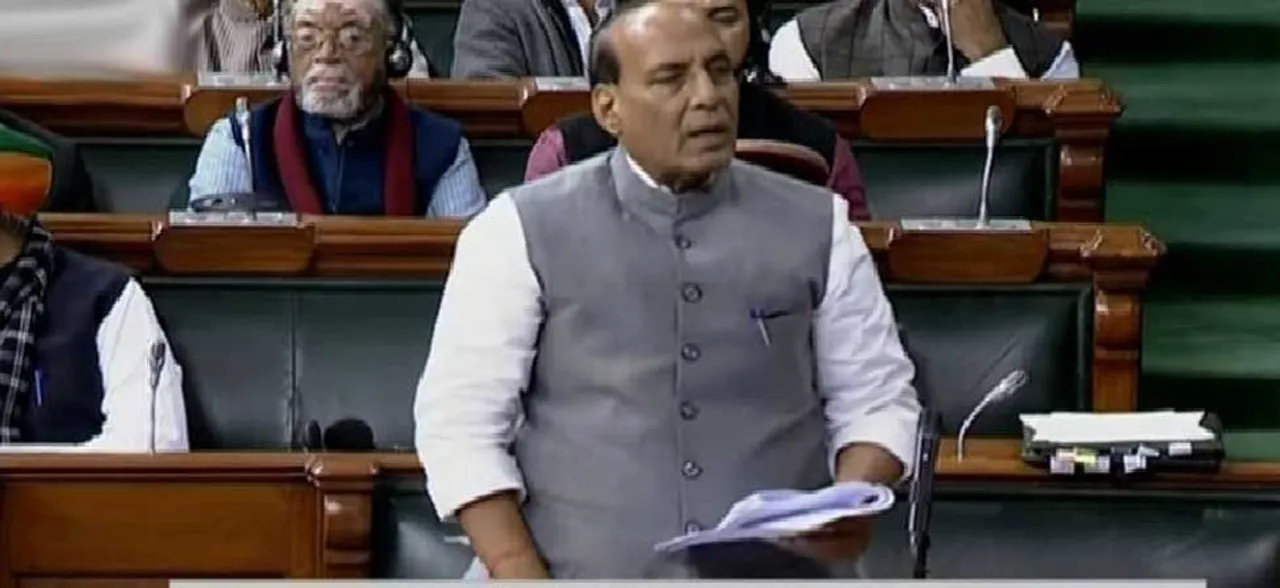 Have no role in Karnataka crisis, trend started by Rahul Gandhi: Rajnath Singh in Lok Sabha
