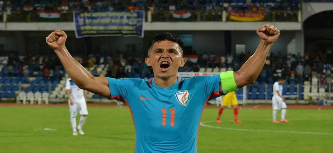 Sunil Chhetri named AIFF Player of Year for sixth time