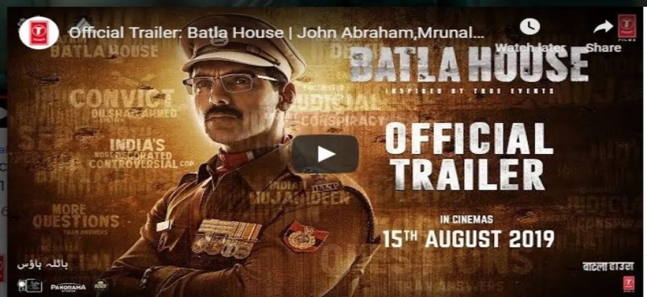 Batla House Trailer out! John Abraham shines again in tough-cop role unraveling truth behind encounters
