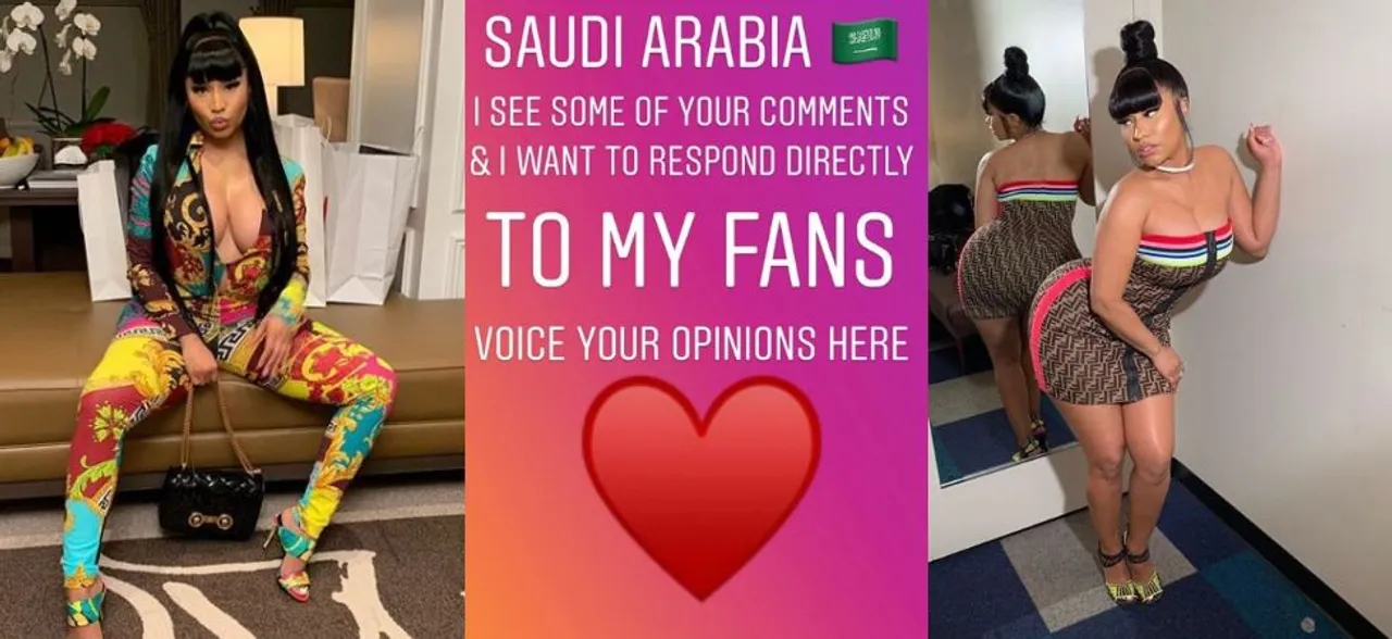 Nicki Minaj pulls out Jeddah World Fest over women's rights concerns