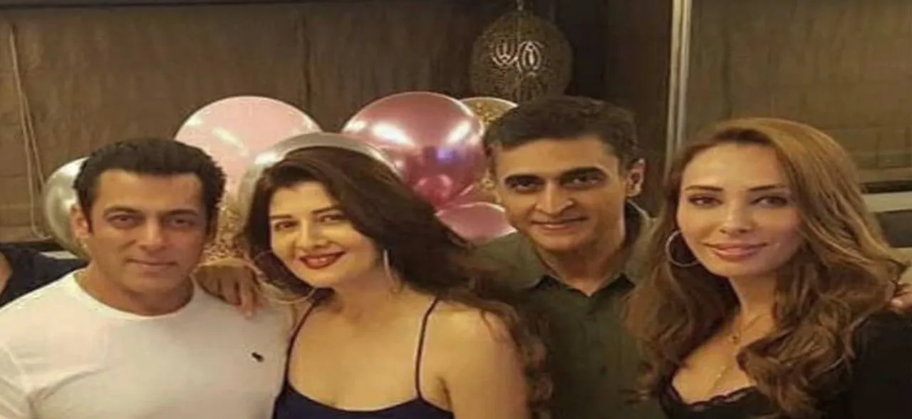In Pics: Salman Khan rings in ex-flame Sangeeta Bijlani's 54th birthday with GF Iulia Vantur