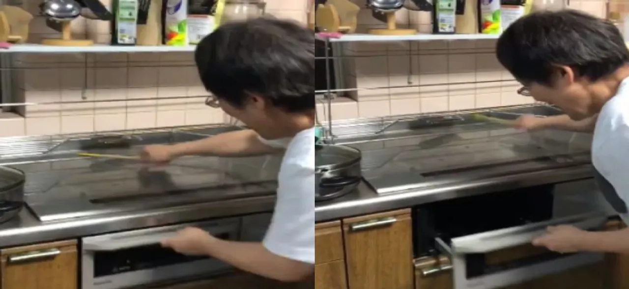 Watch VIDEO: This woman tries to frighten cockroach with impressive beat of chopstick