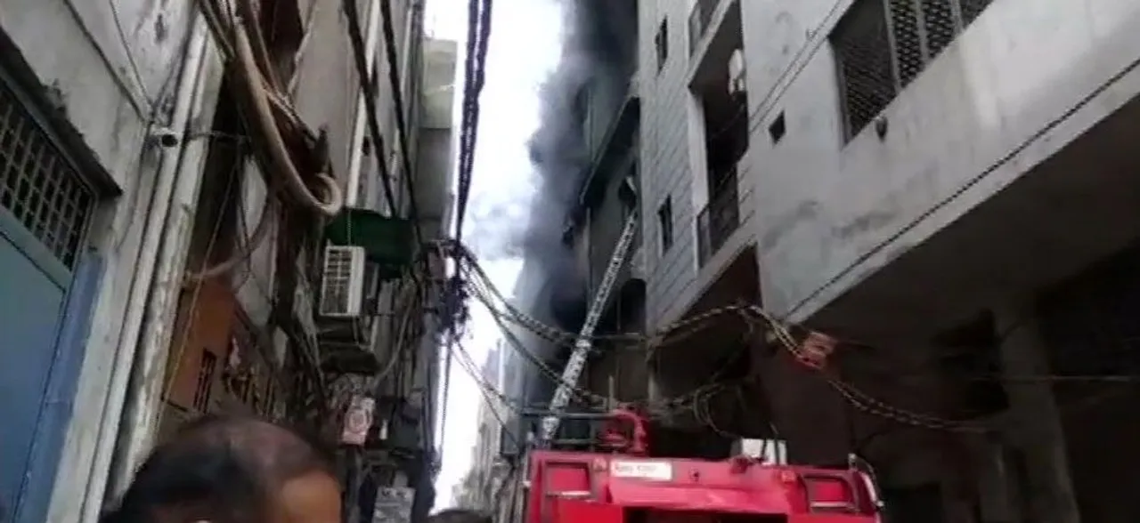 Three dead after fire breaks out at rubber factory in Delhi's Jhilmil area