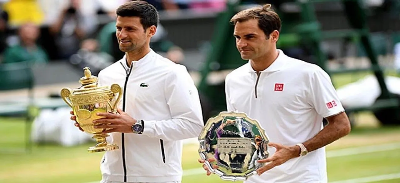 Novak Djokovic saves two match points, beats Roger Federer in final to clinch fifth Wimbledon title