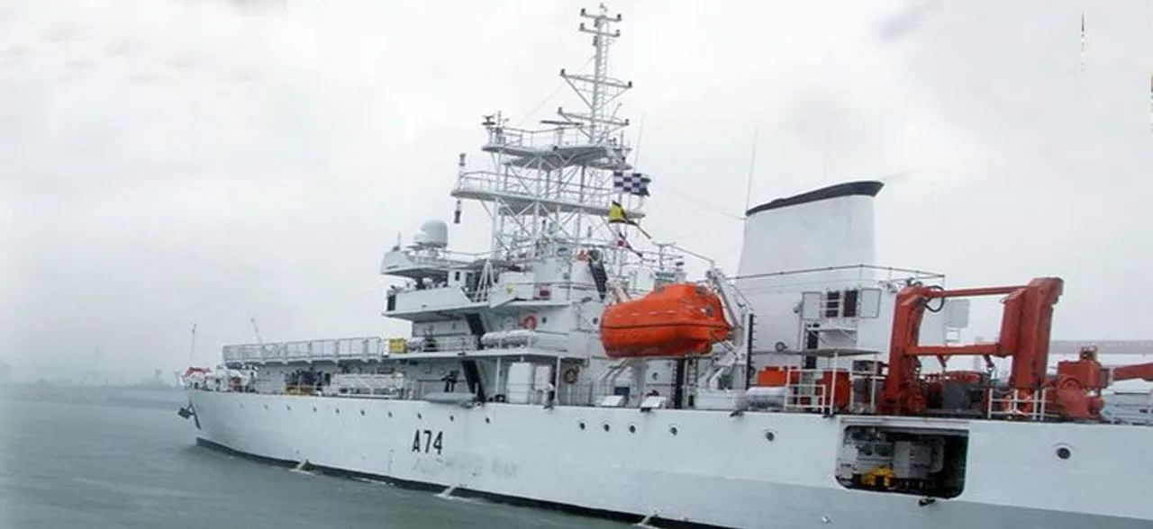 INS Sagardhwani flagged off from Kochi for SAGAR-MAITRI Mission-2: Navy