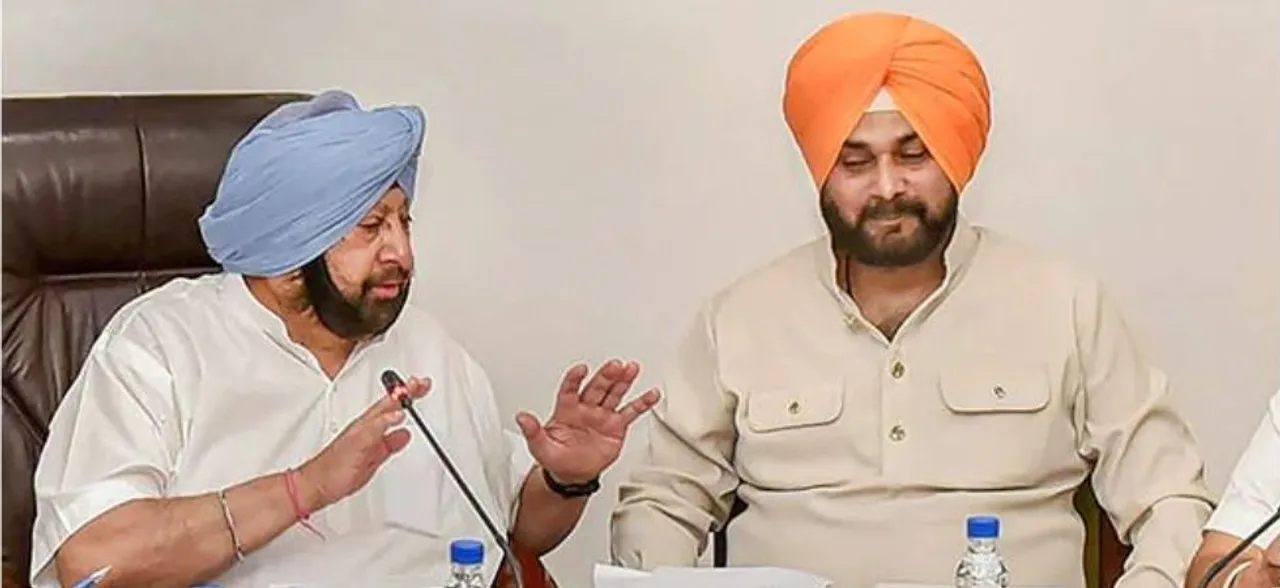 Punjab Chief Minister Amarinder Singh accepts Navjot Singh Sidhu's resignation