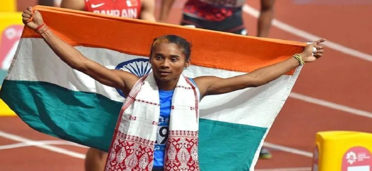Hima Das' sensational run continues, returns to 400m event, wins 5th gold of month 