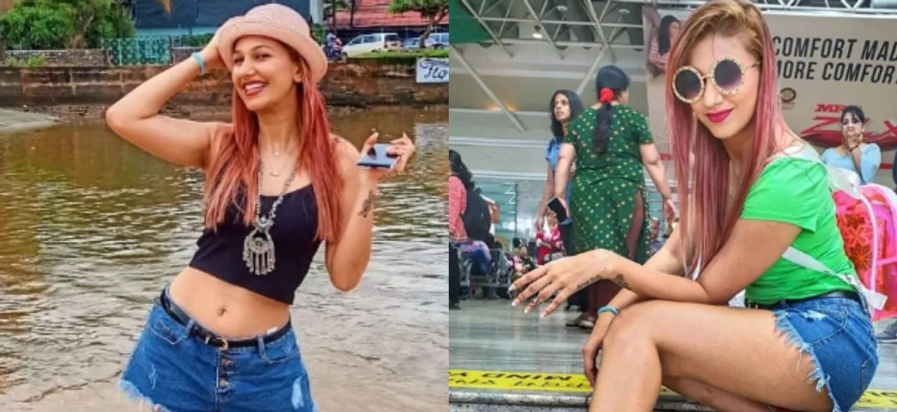 Bigg Boss 12 fame Jasleen Matharuâ€™s bikini pics from her Goa vacay will make you sweat!