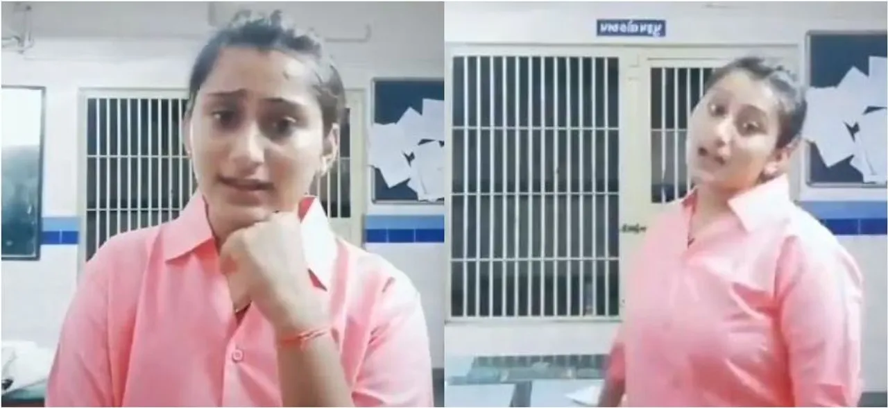 Lady cop suspended for making THIS TikTok video in Gujarat police station 