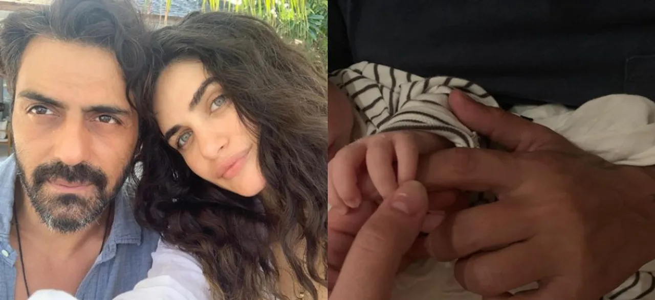 Arjun Rampal and Gabriella Demetriades reveal baby boyâ€™s name in the most ADORABLE way possible!