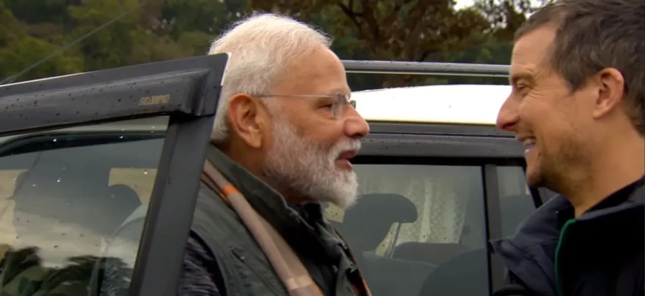 After Bear Grylls' viral Man Vs Wild teaser, Modi says thanks with 'lush green forests' tweet