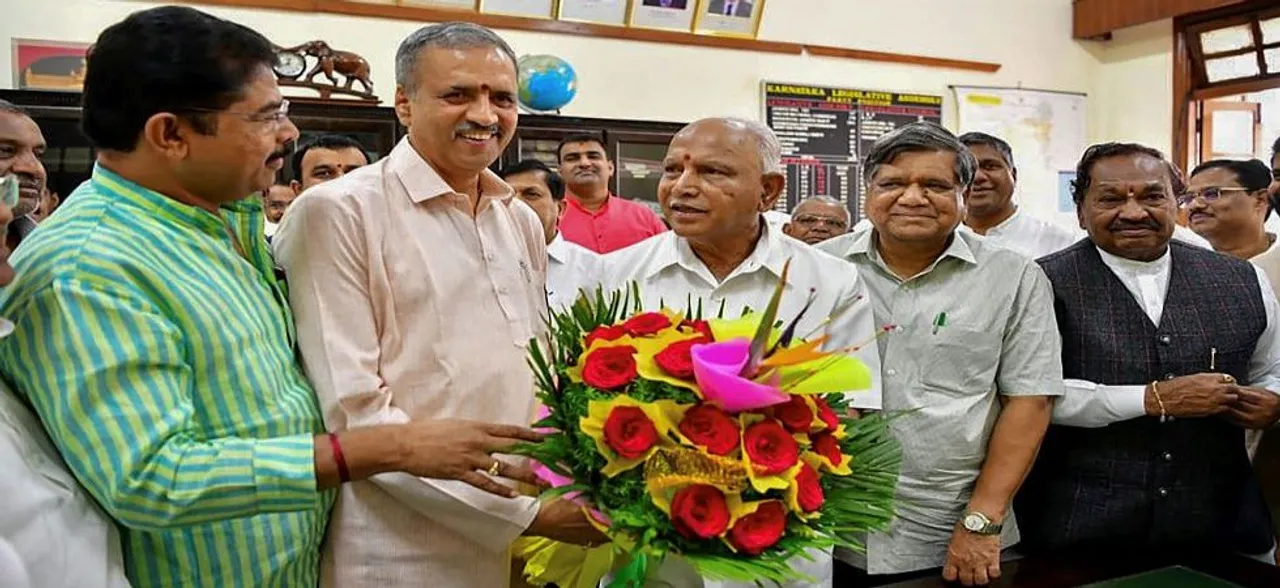 After KR Ramesh Kumar's resignation, BJP's Vishweshwar Kageri to become new Karnataka Speaker