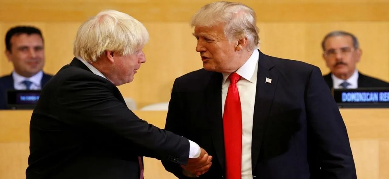 Trump, Johnson talk 5G and trade ahead of G7: White House