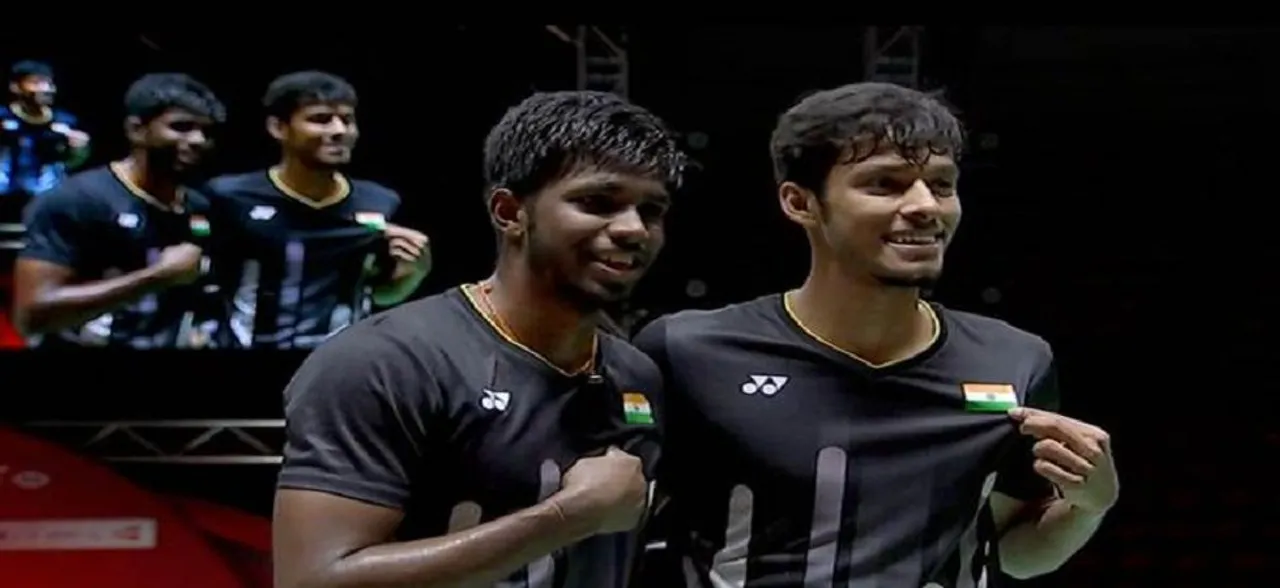 Satwiksairaj Rankireddy and Chirag Shetty create history in BWF Super 500 badminton