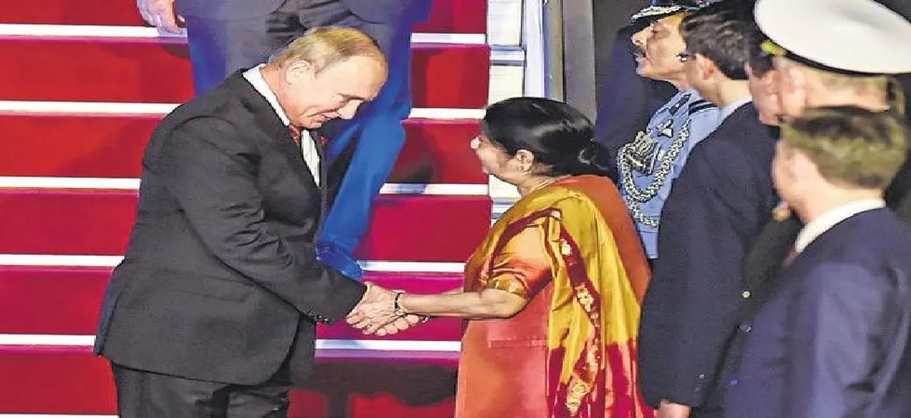 Express our condolences on Sushma Swarajâ€™s â€˜prematureâ€™ passing away: Russia