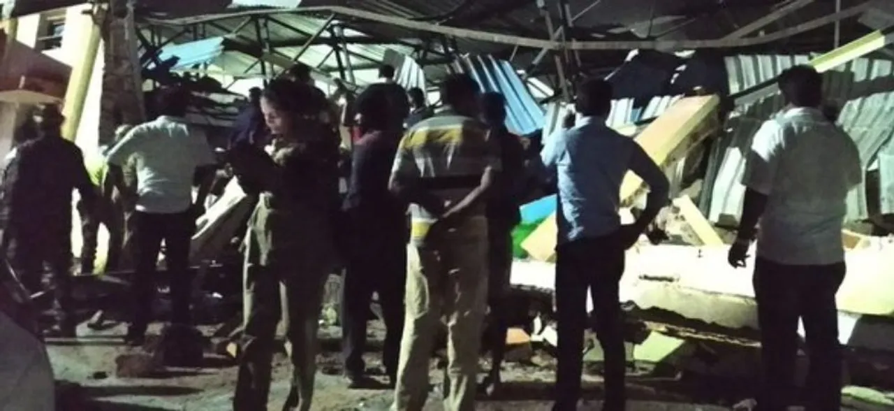 2 dead, 3 injured as railway parcel service building collapses in Tamil Nadu's Coimbatore 
