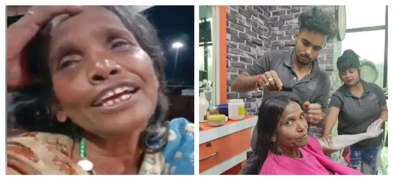 Woman who went viral with Lata Mangeshkarâ€™s â€˜Ek Pyar Ka Nagma Haiâ€™ gets a makeover she deserves, VIEW pics