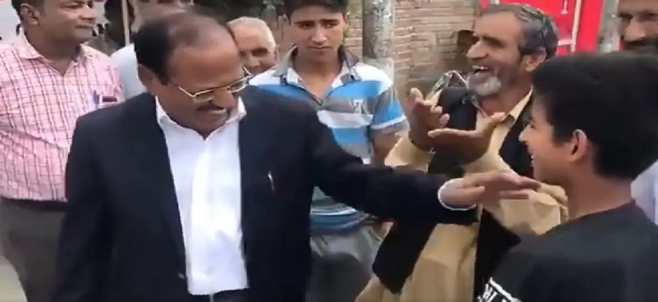 Video: NSA Ajit Doval meets locals in Kashmir's Anantnag, inspects situation  