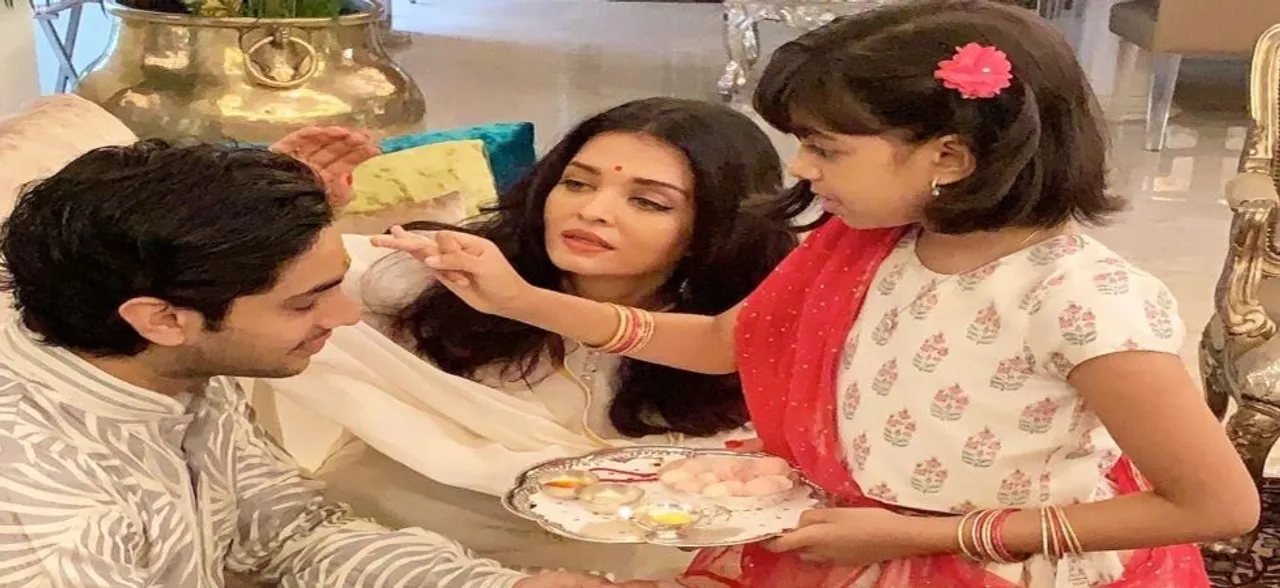 In Pics: Aishwarya Rai shares how Raksha Bandhan is celebrated in Bachchan family