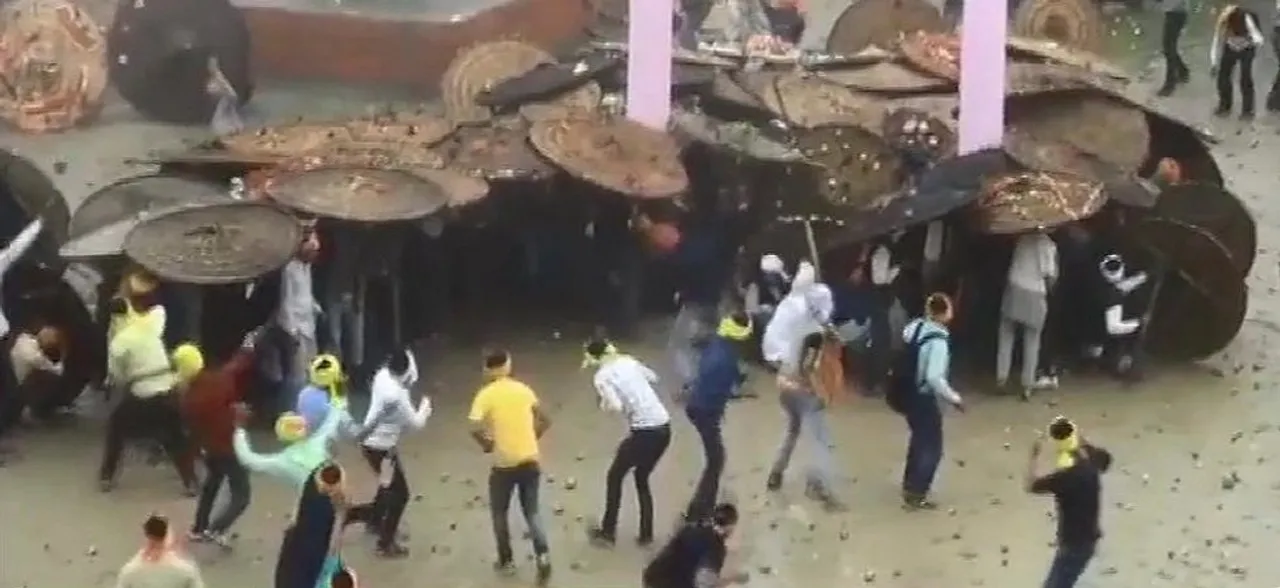 10 minutes of Uttarakhand's Stone Throwing Festival leaves over hundred injured
