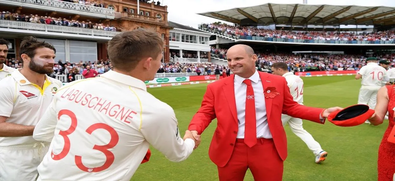 England and Australia teams go Red for Ashes Test - This is the reason