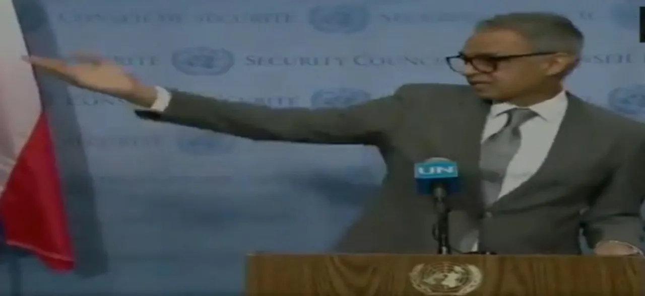WATCH | India's envoy to UN Akbaruddin extends 'hand of friendship' to Pakistani journalists