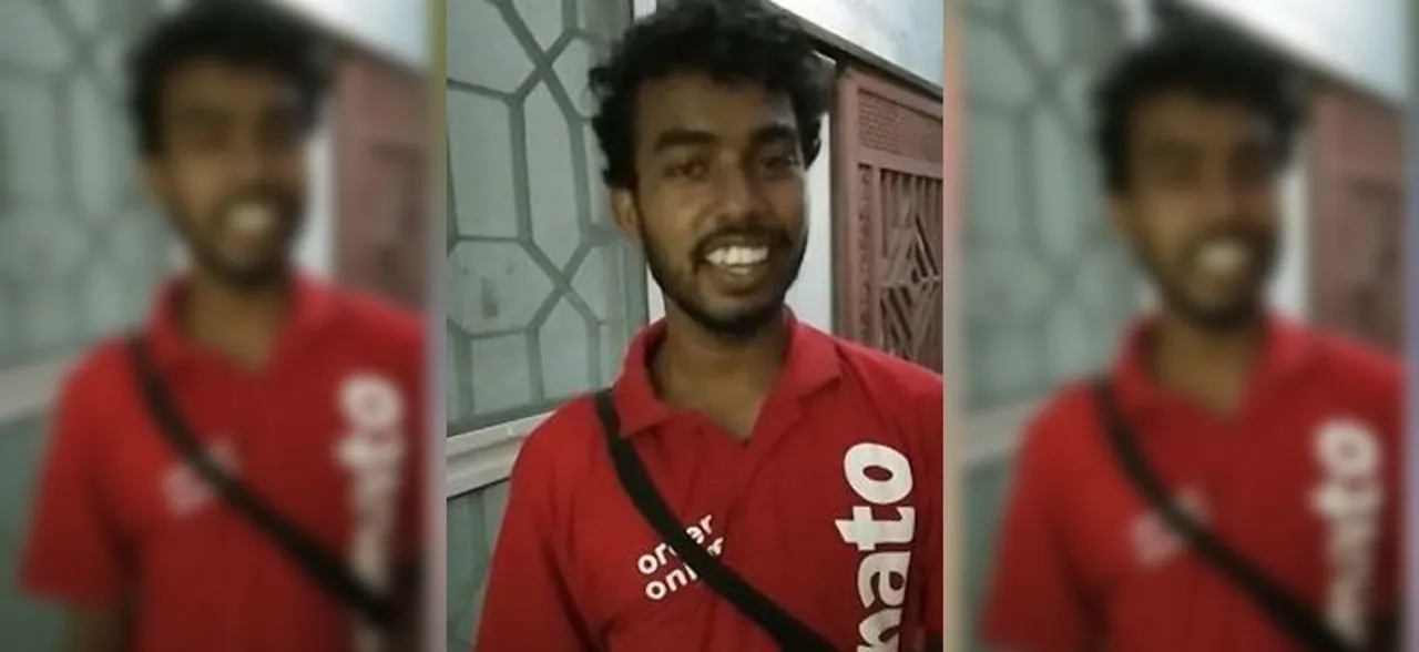 Food delivery boy sings Gori Tera Gaon Bada Pyara on customer's request, internet is impressed