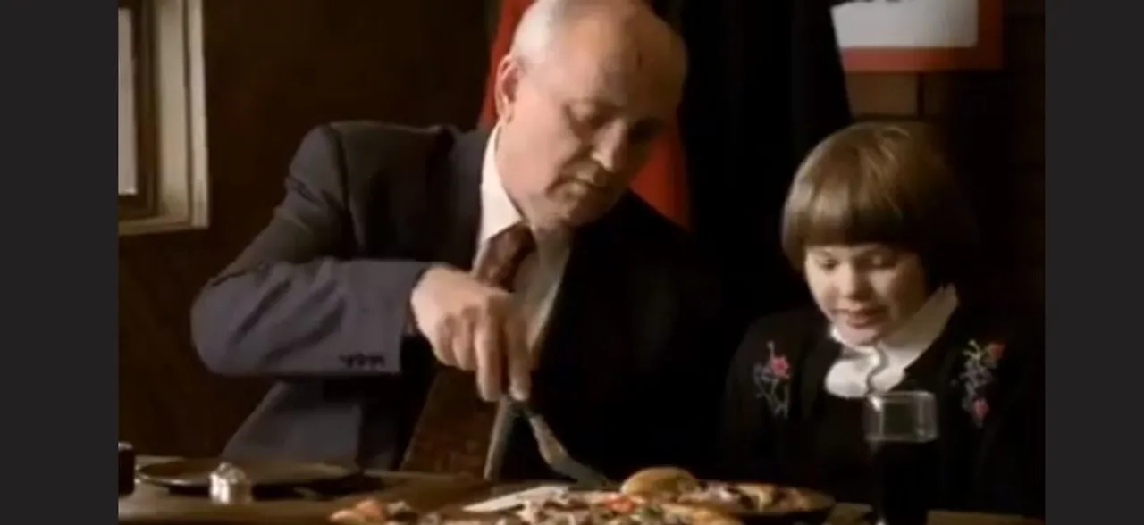 'Hail to Gorbhachev': Internet falls in love with Mikhail Gorbachev's pizza ad